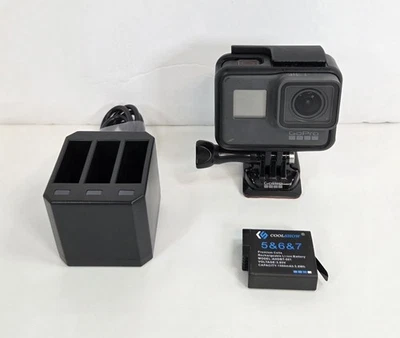 GoPro Hero 5 Black 4K HD Action Camera with Battery TESTED Working - READ - Image 1 of 4