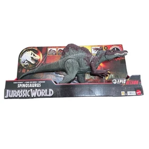 Figura de acción de dinosaurio Mattel Jurassic World Spinosaurus Epic Attack Slash - Imagen 1 de 6