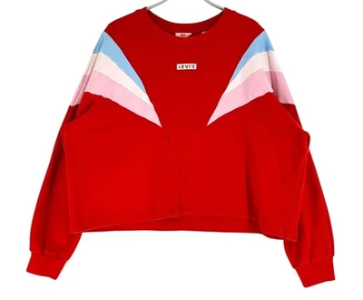 Levi's Strauss & Co Mujer Jersey Corto Jersey Suéter Talla L - Imagen 1 de 4