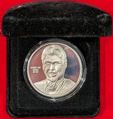 THE HIGHLAND MINT - MONEDA DE PLATA PATRICK ROY DE 1 ONZA #224 DE 448 Foto 1 de 2