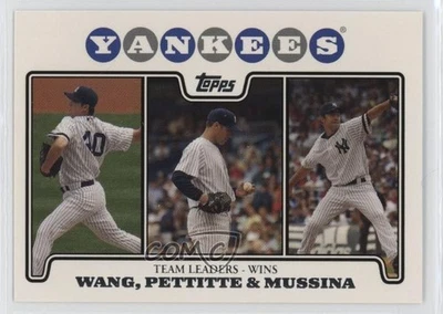 2008 Limited Edition Team New York Yankees Set Chien-Ming Wang Andy Pettitte HOF - Image 1 of 2