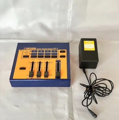 BOSS VT-1 Voice Transformer Vocal Effects Processor Pitch Formant w/ AC Adapter - Image 1 of 4