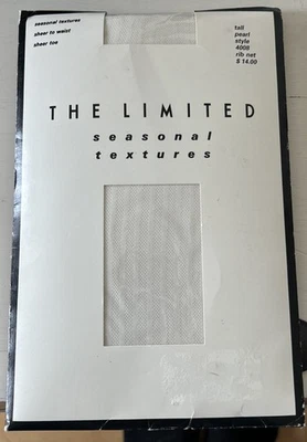 The Limited Seasonal Textured Pearl Pattern Tights  Size Tall NEW - Image 1 of 4