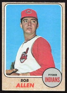1968 Topps #176 Bob Allen Cleveland Indians NR-MINT SET BREAK! - Picture 1 of 2