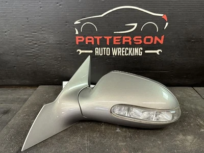 06-09 MERCEDES CLK350 POWER DRIVER LEFT SIDE VIEW DOOR MIRROR SILVER 723 - Image 1 of 4