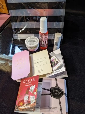 Sephora Summer Fragrance Bag, 1 oz  Body Mist & Cream, 5 Fragrances & Lipstick  - Image 1 of 4