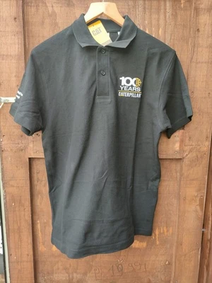 Caterpillar 100 Years Anniversary Men's Polo Shirt Size Small World Tour BNWT - Image 1 of 4