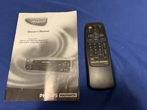 Mando a distancia Philips Magnavox N9302UD PROBADO con manual VHS - Imagen 1 de 3