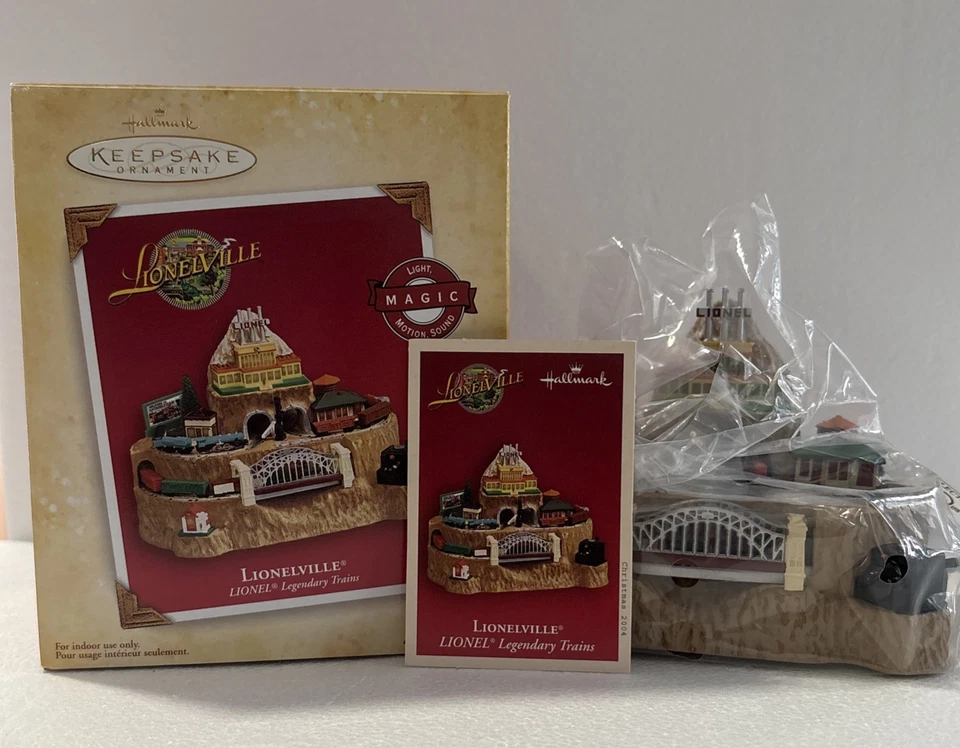 Hallmark Keepsake 2004 Lionelville Lionel Legendary Trains Magic Ornament