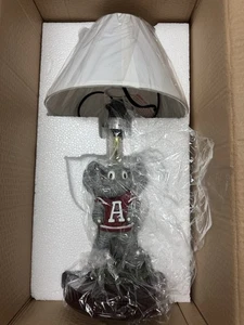 University of Alabama Elephant Mascot Table Lamp Light ~18" TALL W/SHADE - NEW - Bild 1 von 4