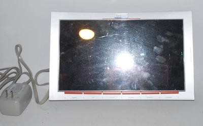 Estación Meteorológica Científica Oregon - Pantalla Espejada - Reloj Atómico Foto 1 de 4