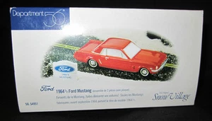 Department Dept Dept. 56 1964 1/2 Ford Red Mustang The Original Snow Village - Picture 1 of 6