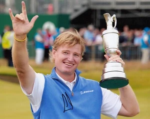 Golf - Ernie Els - Hand Signed 8x10 Inch Photograph - COA - Picture 1 of 1