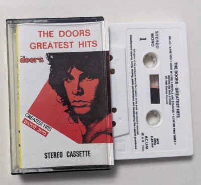 THE DOORS GREATEST HITS HEBREW COVER  RARE ISRAELI CASSETTE - Image 1 of 2