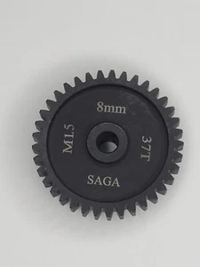 8mm bore Mod 1.5 Steel pinion gear 37t Sagacustomrc - Picture 1 of 2