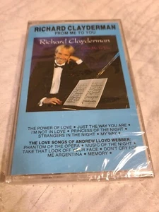 Richard Clayderman: From Me to You Cassette Tape - Picture 1 of 2