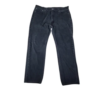 Jeans Levis 505 Hombre 40x32 (38x30) Trabajo Calce Regular Pierna Recta Denim Carbón - Imagen 1 de 15