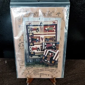 Amazing Grace Quilt Tablerunner Pillow Pattern Memes Quilts - Picture 1 of 2