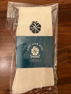 Calcetines Aime Leon Dore x New Balance SONNY League NY Crew blancos y verdes O/S nuevos con etiquetas Foto 1 de 2