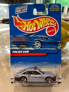 2000 Hot Wheels K9 UNIT POLICE CAR #207 - Ice Blue - Picture 1 of 1