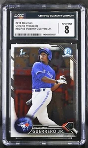 2016 Bowman Vladimir Guerrero Jr. #BCP55 Rookie CGC 8 - Picture 1 of 2