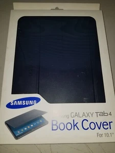 SAMSUNG GALAXY TAB 4 BOOK COVER for 10.1" EF-BT530BVEGUJ NAVY BLUE - Picture 1 of 2