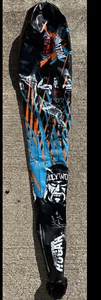 Vintage Hollywood Hulk Hogan aufblasbare 31" Fledermaus aufblasbares Spielzeug NWO 1999 WCW - Bild 1 von 5
