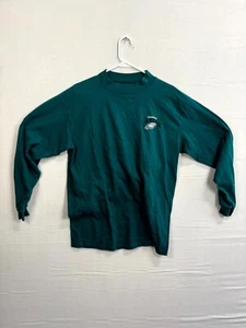 Maglia NFL Philadelphia Eagles maglione manica lunga uomo verde football americano - Foto 1 di 7