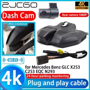 Plug and Play Wifi DVR Dash Cam Camera for Mercedes Benz GLC X253 C253 EQC N293 - Picture 1 of 22