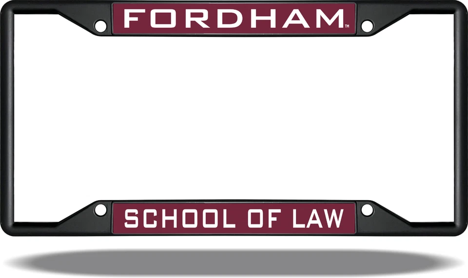 Marco de matrícula negro Fordham Law Foto 1 de 1