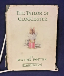 Vintage Book The Tailor of Gloucester by Beatrix Potter c 1931 Hardback - Picture 1 of 7