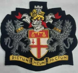 UK LSE London Stock Exchange Royal Member Union Patch Crest Badge Trade Guild $ - Picture 1 of 1