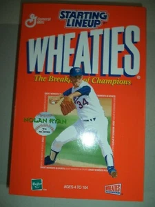 Rangers Nolan Ryan 4" Figure, Card & Medallion Wheaties Box Starting Lineup - Picture 1 of 4