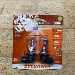 Sylvania Silverstar Ultra 9006 2ea Whiter Light Brightest Down Road - Foto 1 di 6