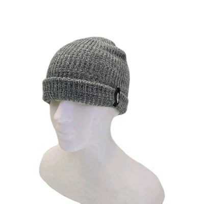 Vans Off The Wall Green Knit Beanie Hat Cap Winter Snow Ski Skateboard Skater - Image 1 of 4