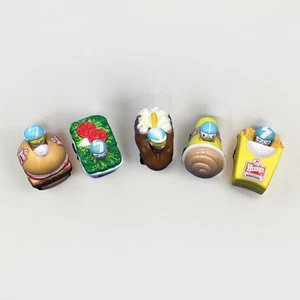 Vintage 1990 Wendy's Fast Food Kids Meal Racers -SET OF 5 - Works! - Picture 1 of 9
