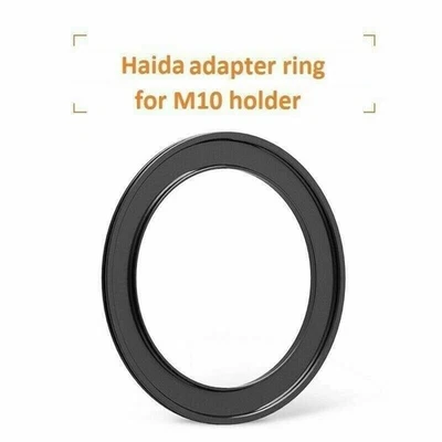 Haida 52 55 58 62 67 77 82 86 95mm Adapter Ring for M10 100mm Filter Holder - Image 1 of 4