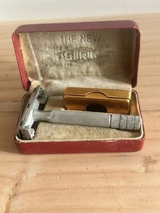 Vintage 1950’s Gillette Milord Safety Razor Set - Gebraucht! - Bild 1 von 8