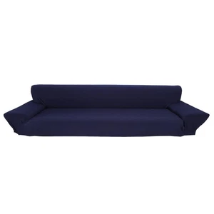 Stretch Couch Cover Slipcover Sofa Protector Cover For 4 Seat Couch Blue VKOK - Picture 1 of 3