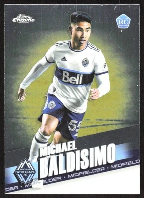 4395G 2022 Topps Chrome MLS #196 Michael Baldisimo - Image 1 of 2