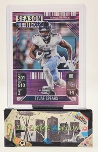 π₯24 Panini Contenders Optic Season Purple Pulsar #55 Tyjae Spears SSP /37!π₯ - Picture 1 of 2