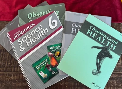 Abeka 6th Grade Homeschool Science and Health 6 Curriculum/lesson plans & answer - Image 1 of 4