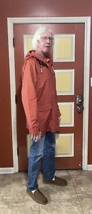 Lands’ End men’s large tall jacket rain jacket water / wind resistance - Picture 1 of 24