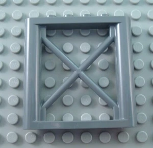 LEGO Dark Bluish Gray 1x6x5 Girder Support Wall - Picture 1 of 1