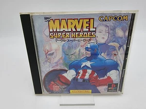 MARVEL SUPER HEROES PLAYSTATION PS1 PSX JAPAN USED - Picture 1 of 4