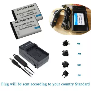 Battery Or Charger KITS For samsung BP70A BP-70A ST100 ST30 ST60 ST61 ST65 ST67 - Picture 1 of 27