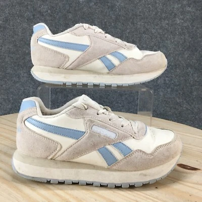 Reebok Zapatos Juveniles 3 Royal Ultra Informales Tenis Cuero Blanco Con Cordones Parte Superior Baja Foto 1 de 4