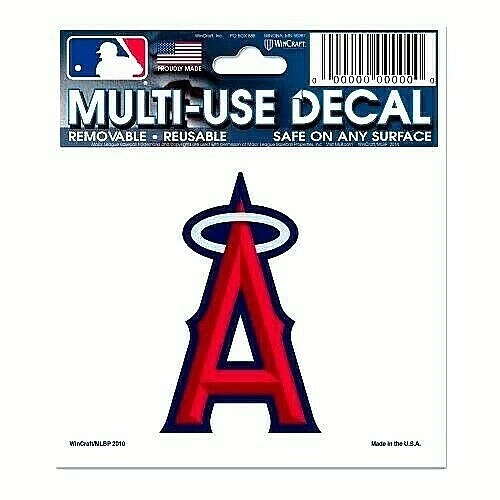 Los Angeles Angels MLB Static Cling Decal / Ultra Decal Sticker *Free Shipping - Image 1 of 1
