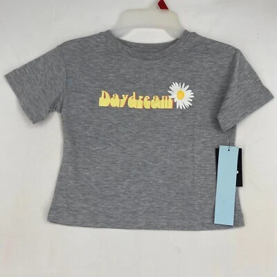 Pijama de salón Art Class para niñas talla pequeña gris jaspeado día sueño manga corta Foto 1 de 4