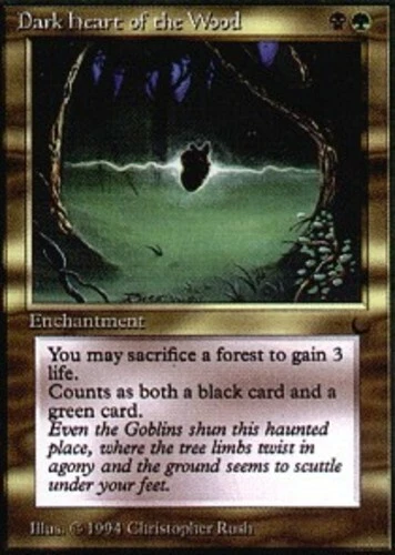 1x Light Play, English Regular Dark Heart of the Wood The Dark magicmtg - Image 1 of 1